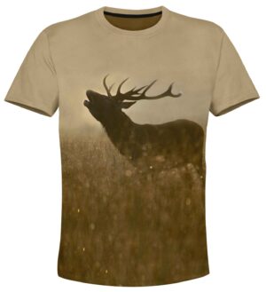 ловна тениска с елен