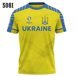 Тениска "EURO 2024 Ukraine" S081